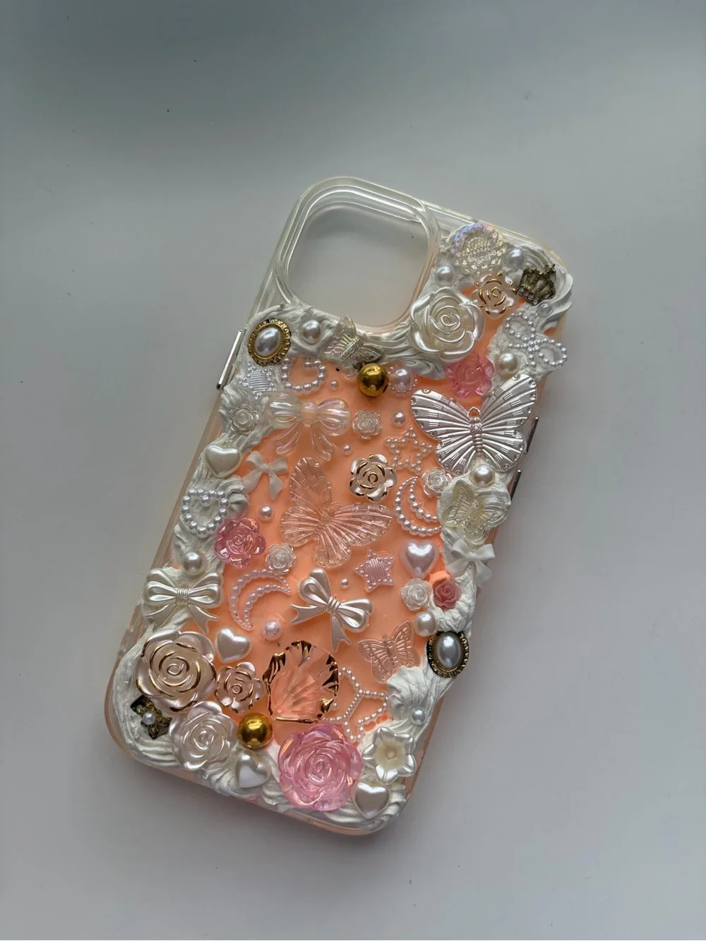 HAND MADE Decoden iphone 15 Case
